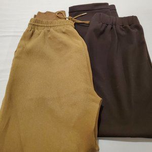 Black and Green Pants